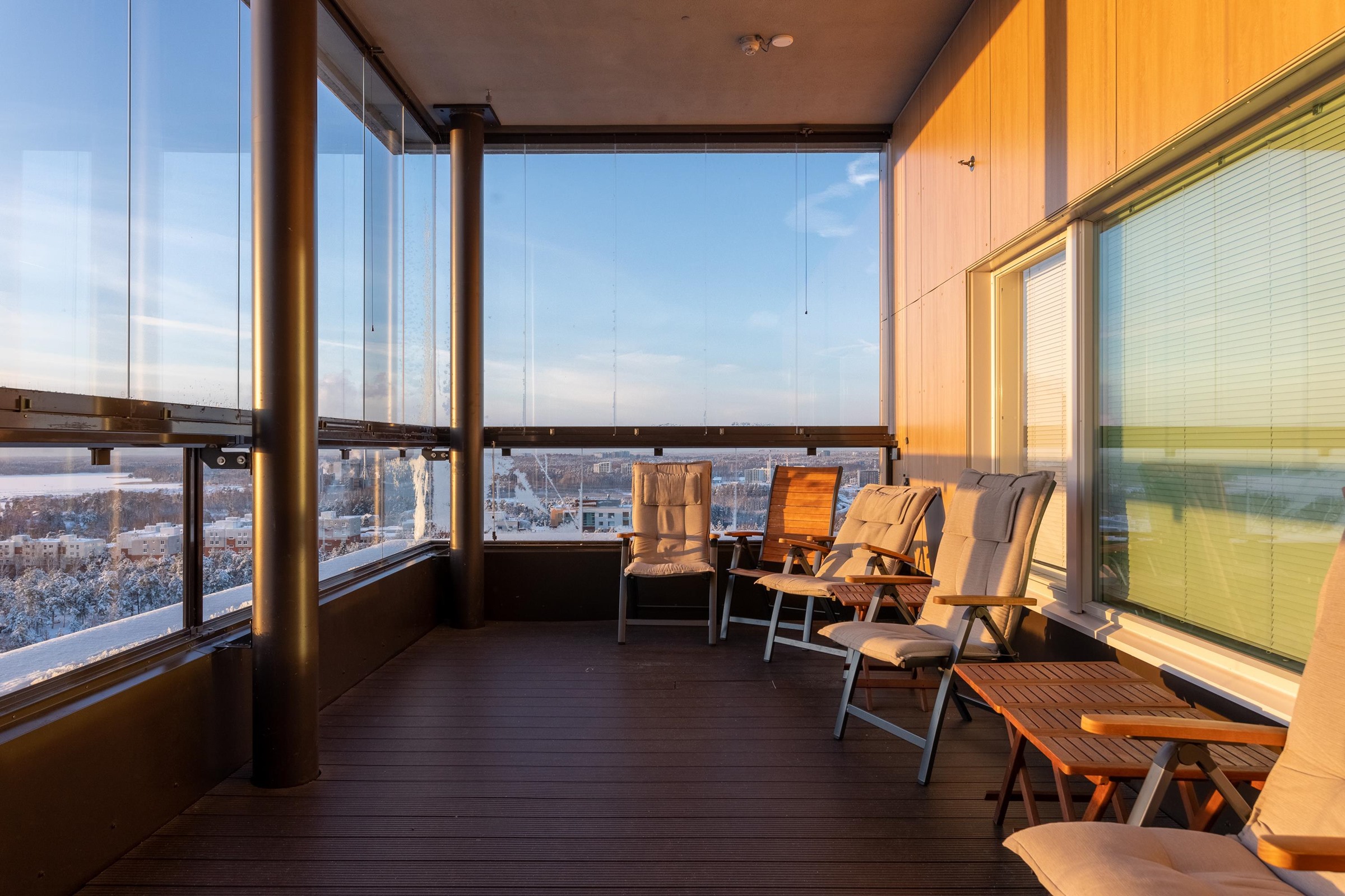 Taloyhtiön kattoterassi