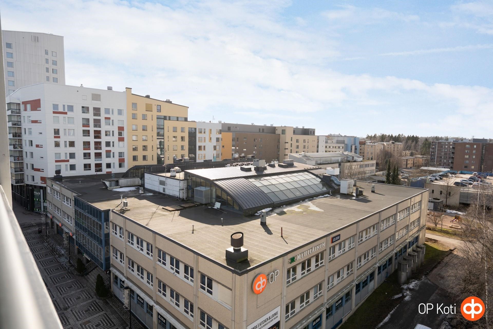 Avara näkymä parvekkeelta