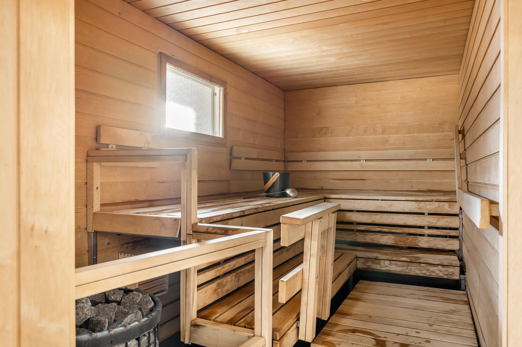 .... ja juuri pesty, puhdas sauna