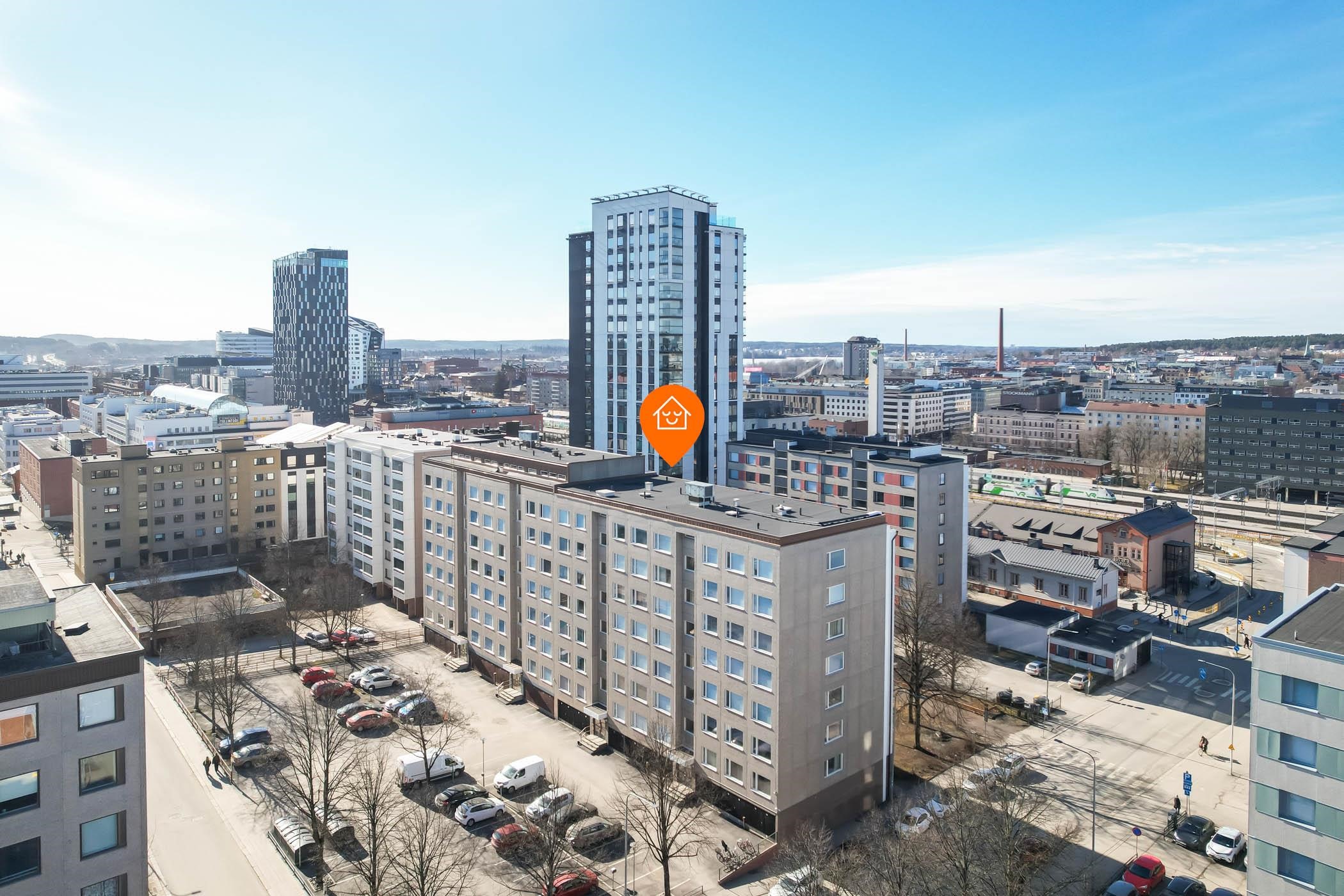 lähellä ydinkeskustaa