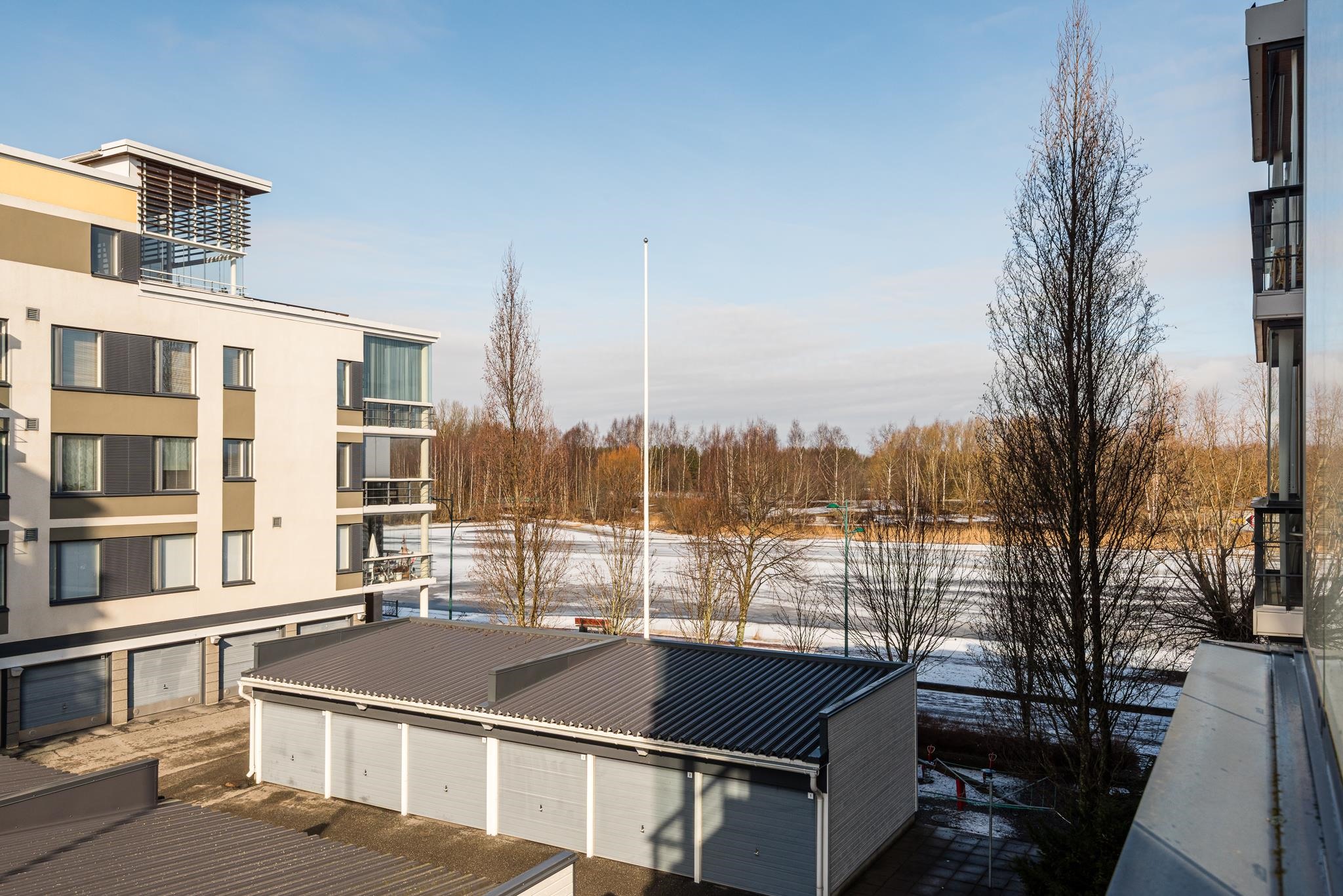 näkymä parvekkeelta