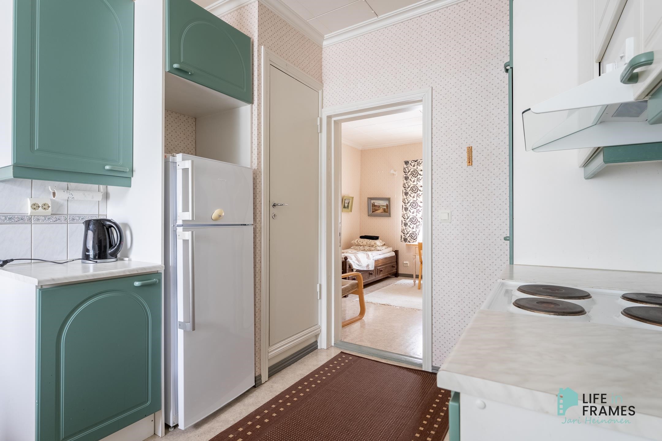 majoituspuolen keittiö