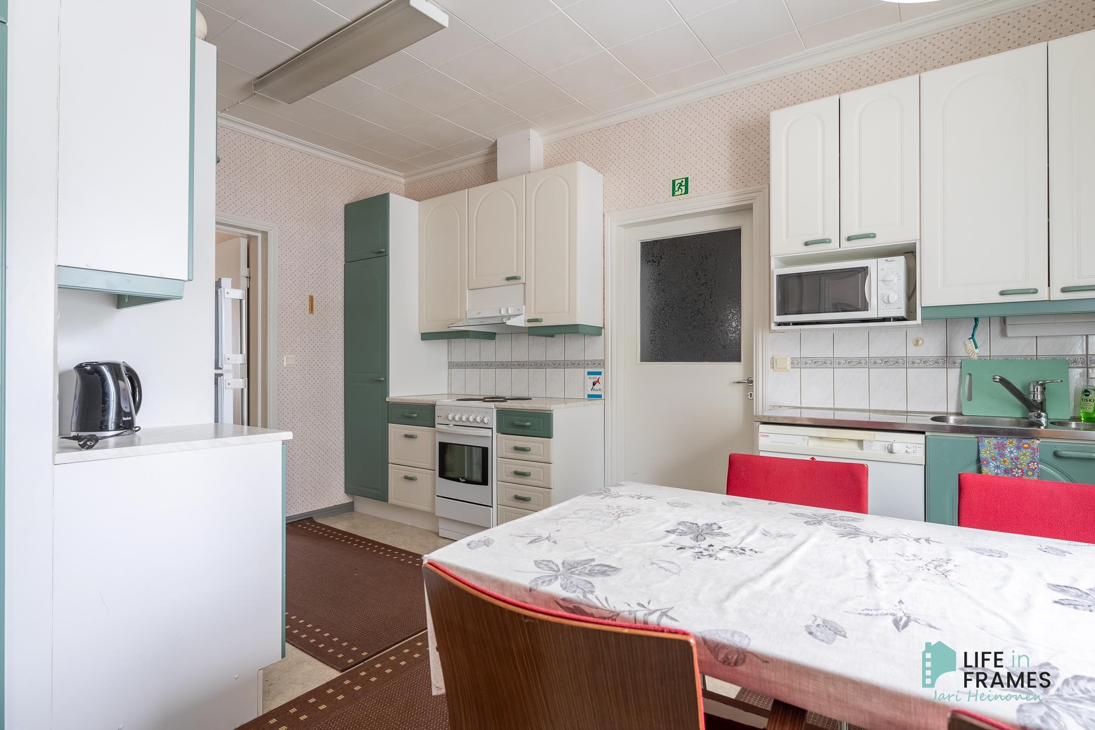 majoituspuolen keittiö