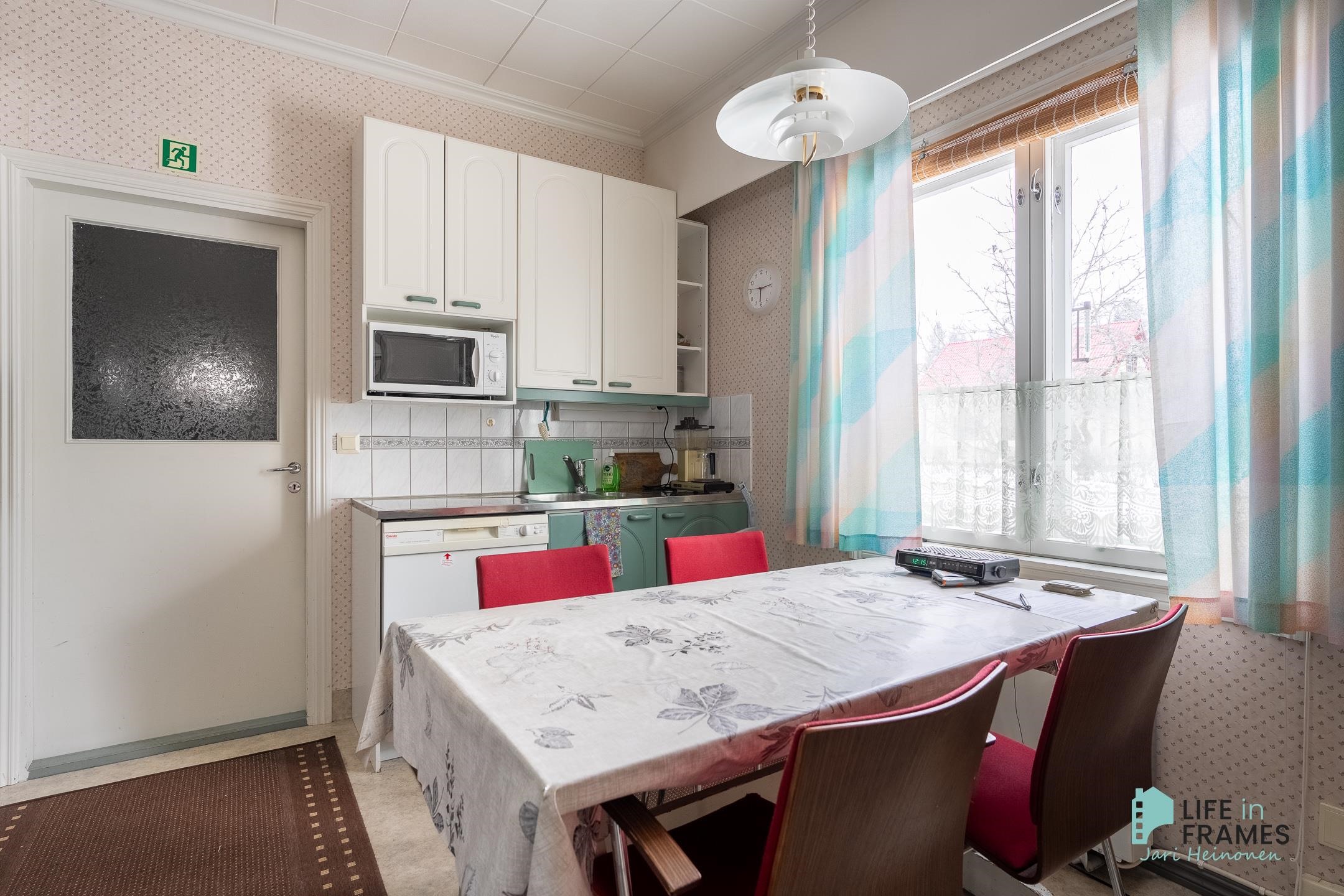 majoituspuolen keittiö