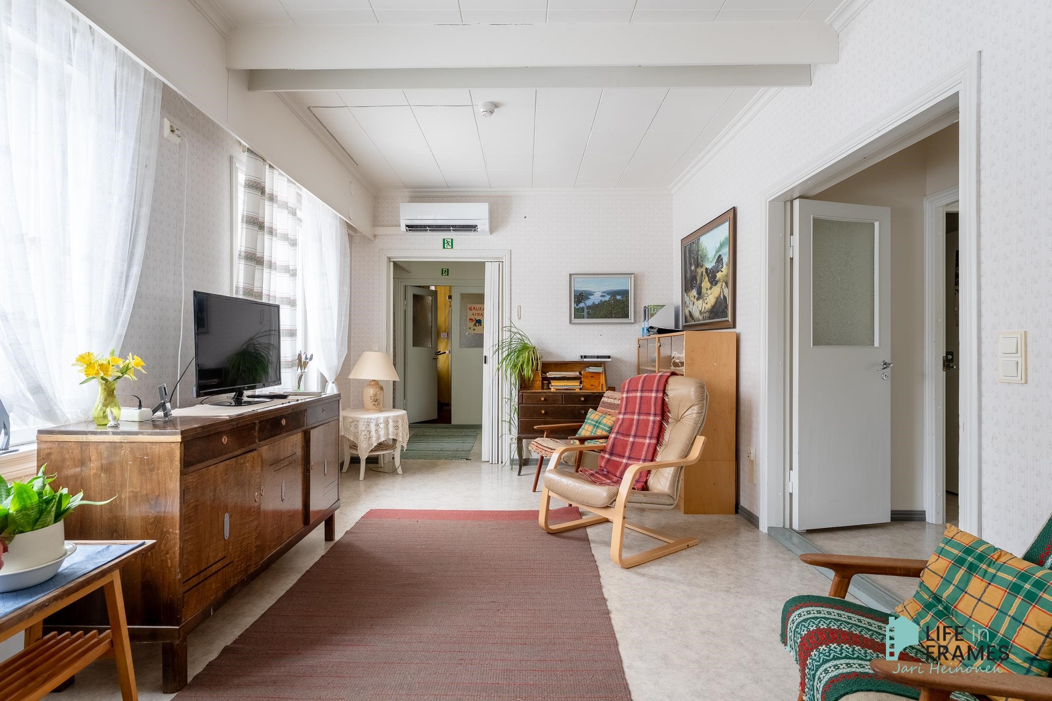 majoituspuolen yhteistila