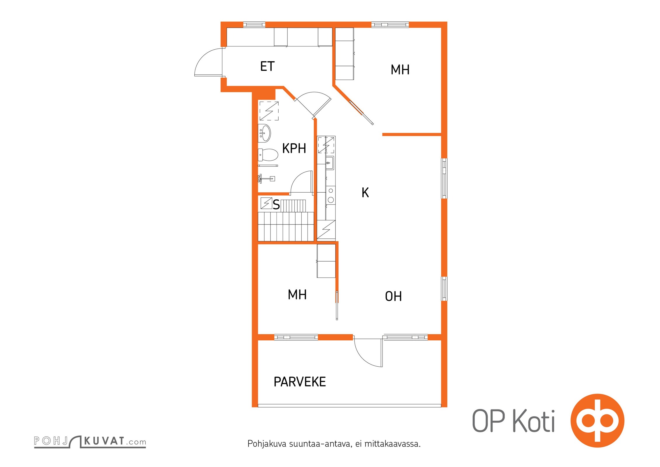 Pohjakuva peilikuvana