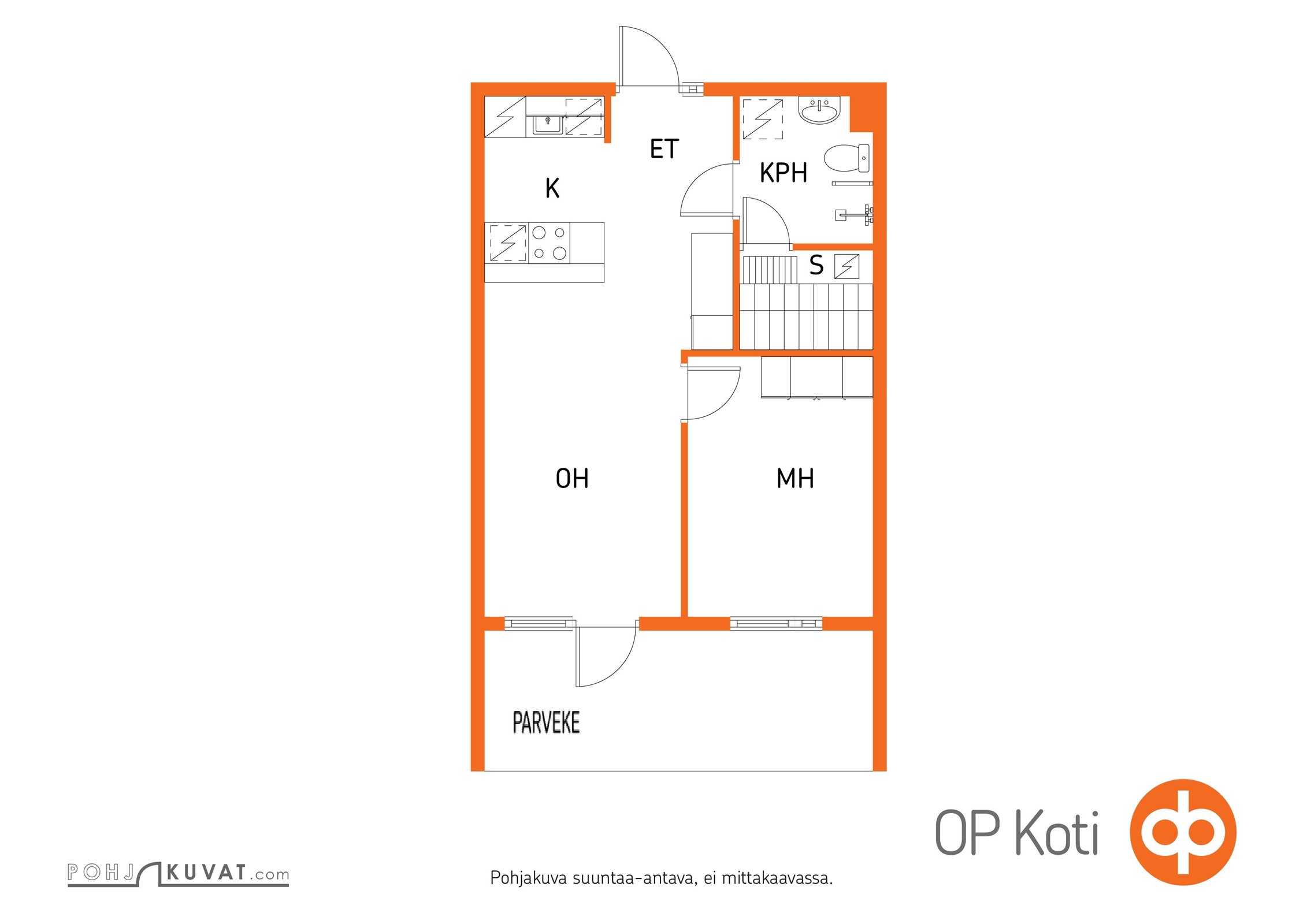 Pohjakuva peilikuvana