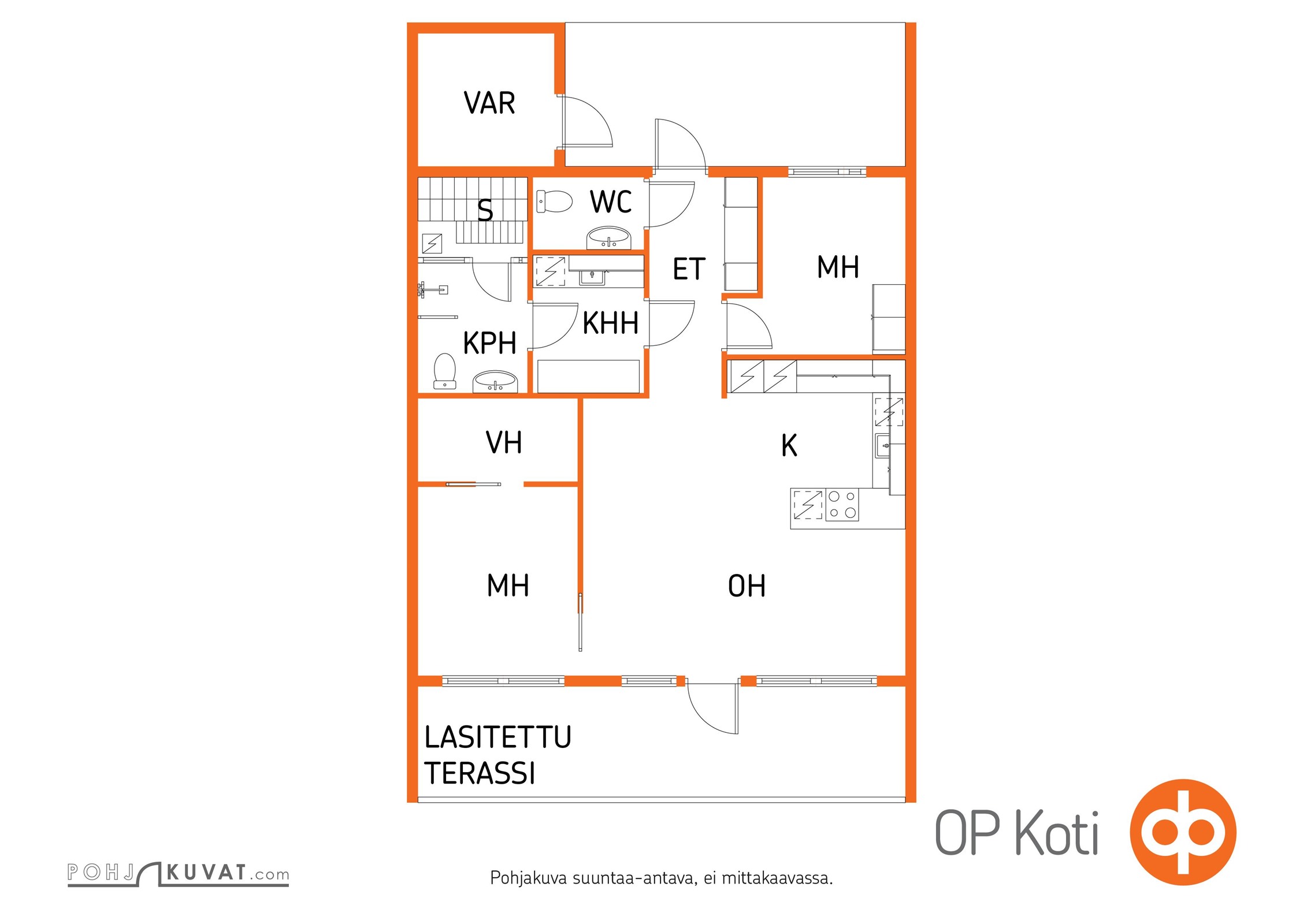 Pohjakuva peilikuvana