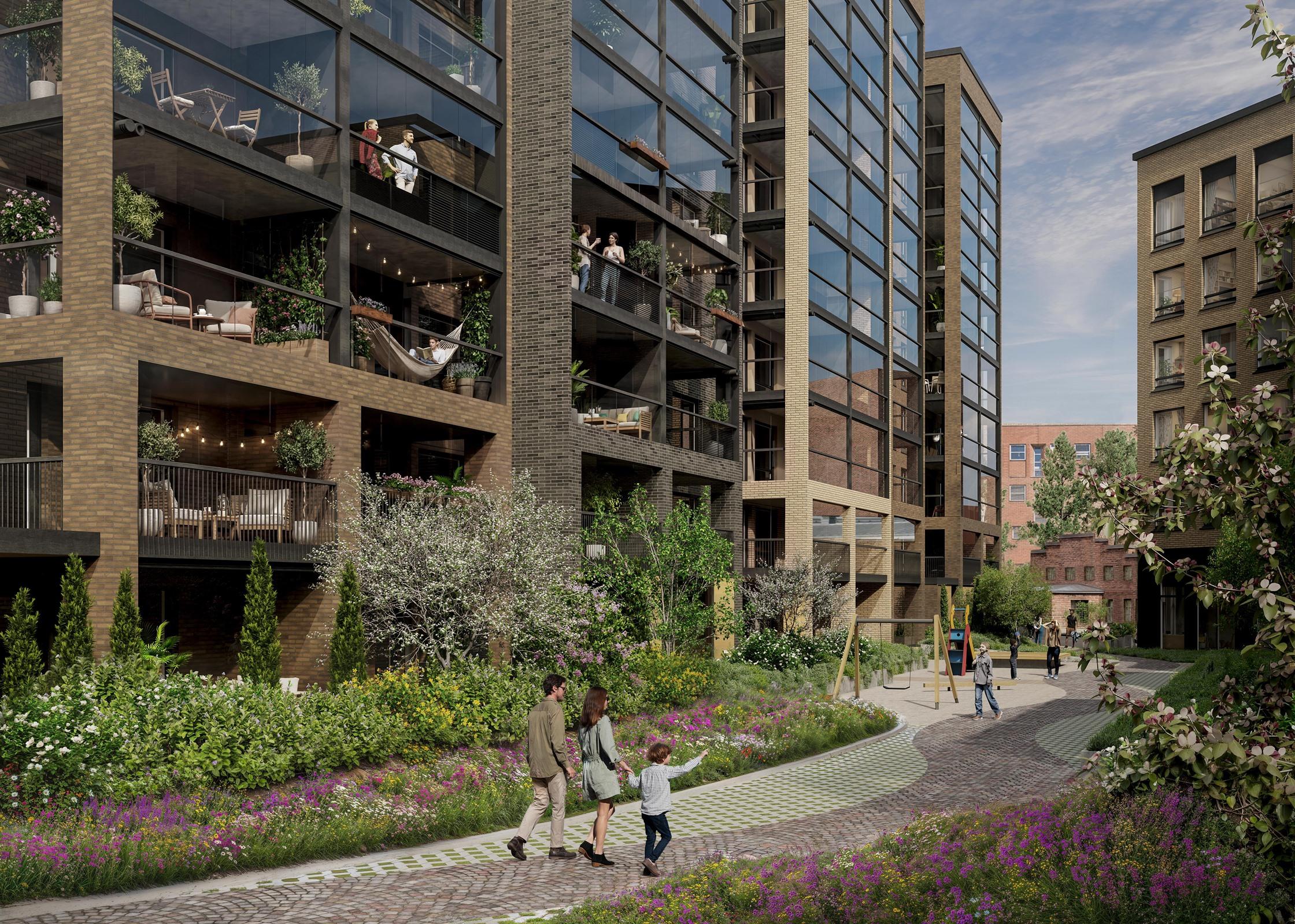 Visualisointikuva, taiteiljan näkemys