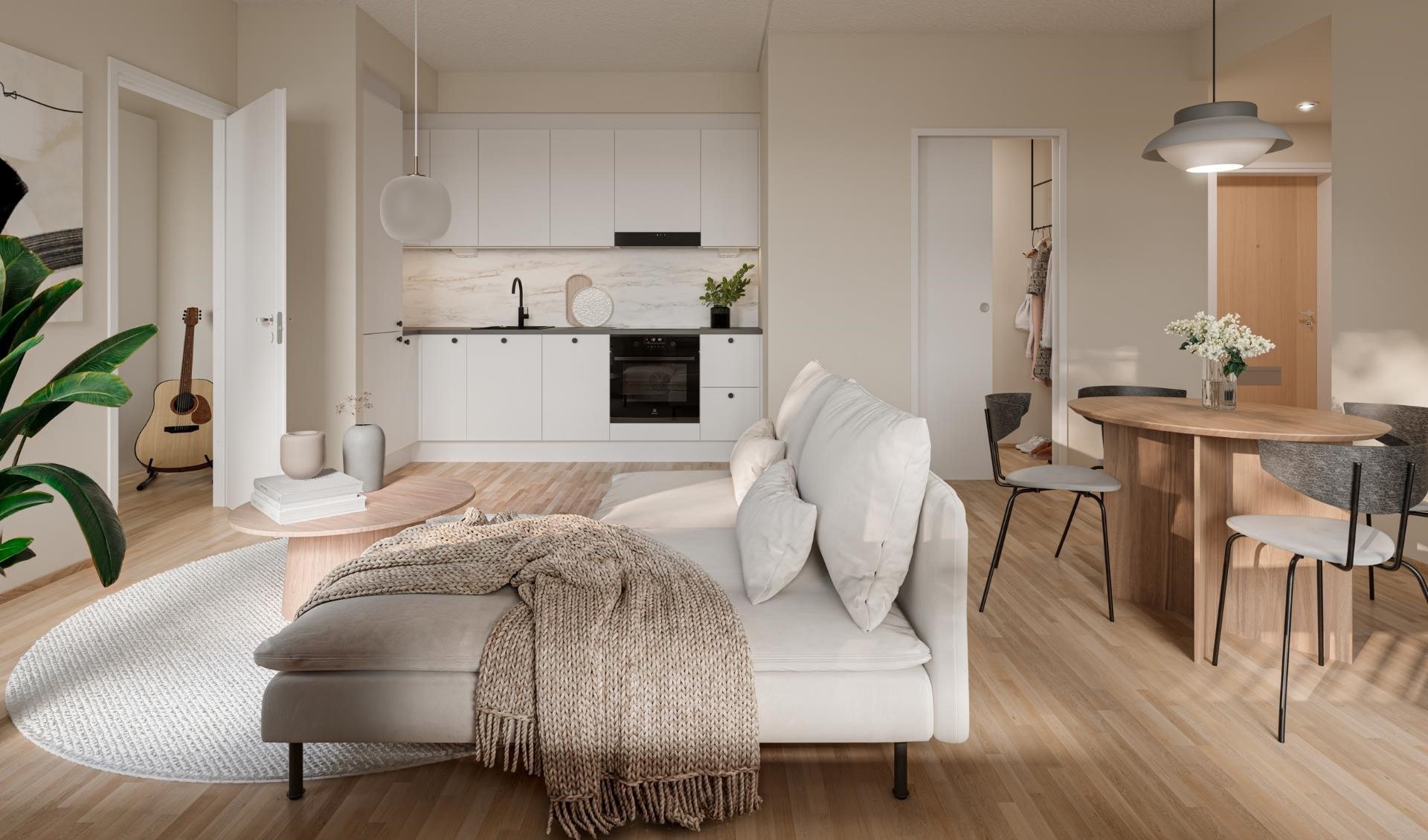 Visualisointikuva, taiteiljan näkemys