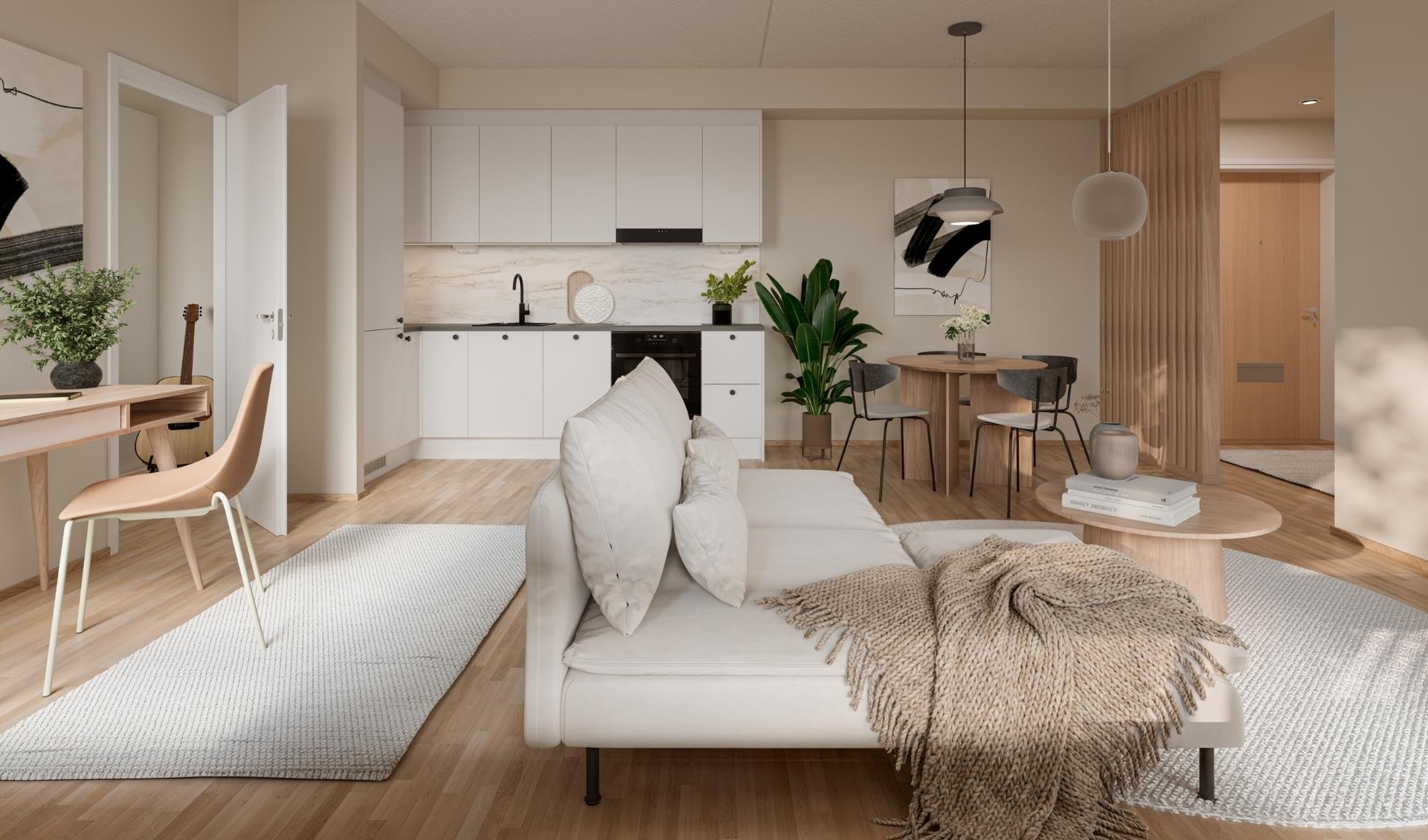 Visualisointikuva, taiteiljan näkemys