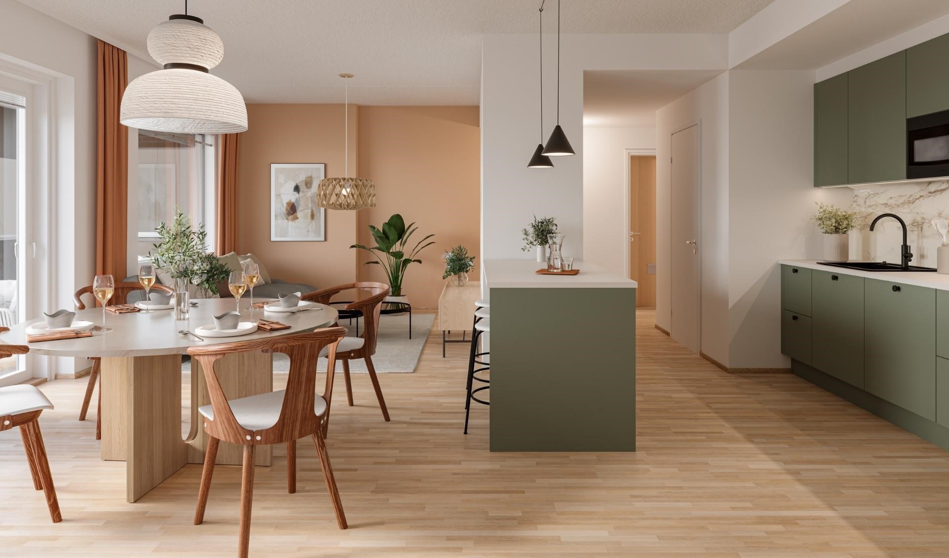 Visualisointikuva, taiteiljan näkemys