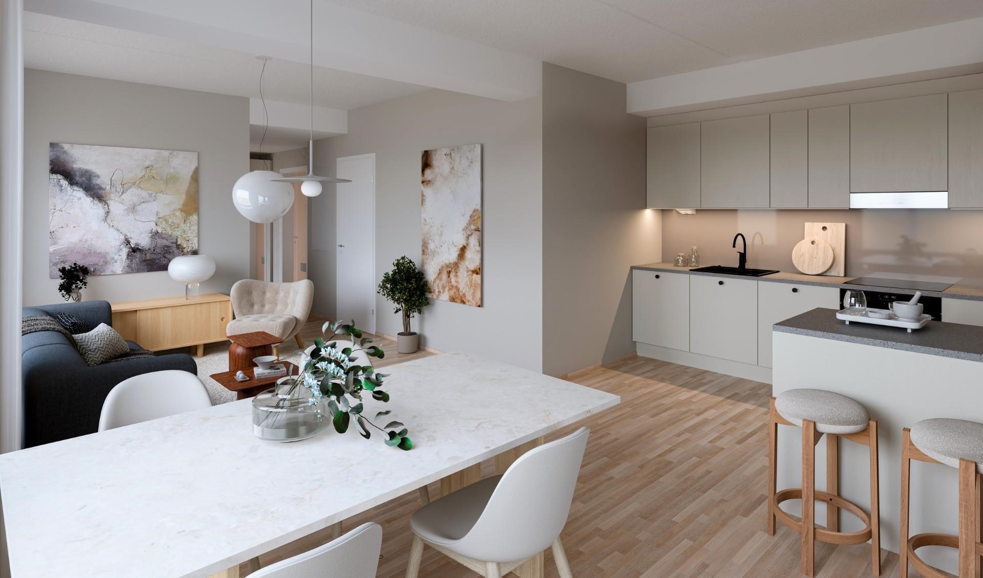 Visualisointikuva, taiteiljan näkemys