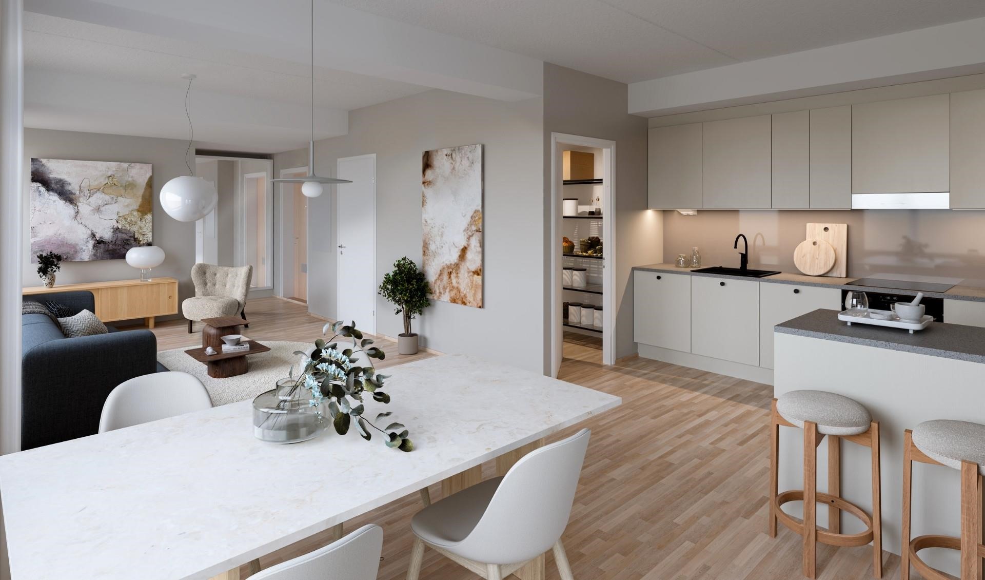 Visualisointikuva, taiteiljan näkemys