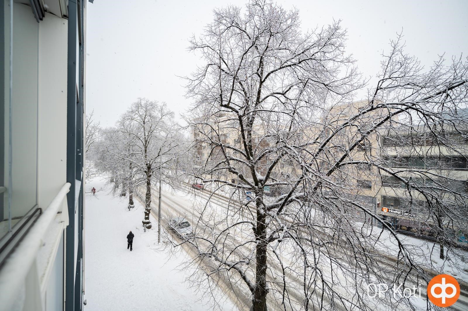 näkymä parvekkeelta
