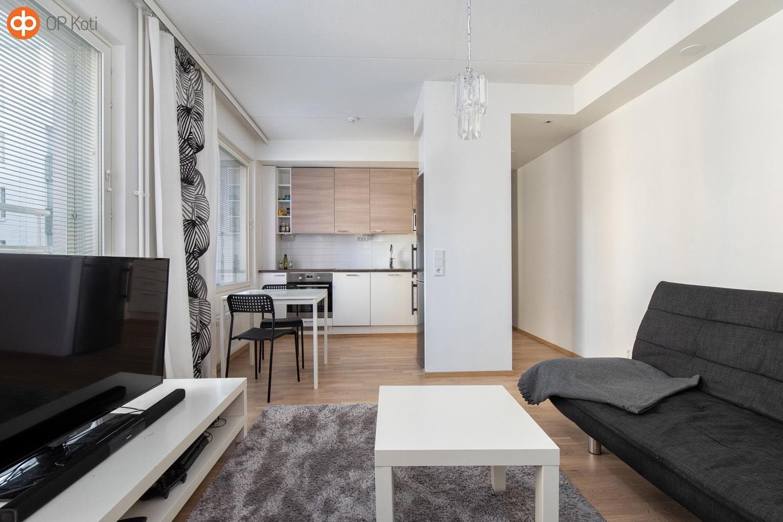 Olohuone ja keittotila