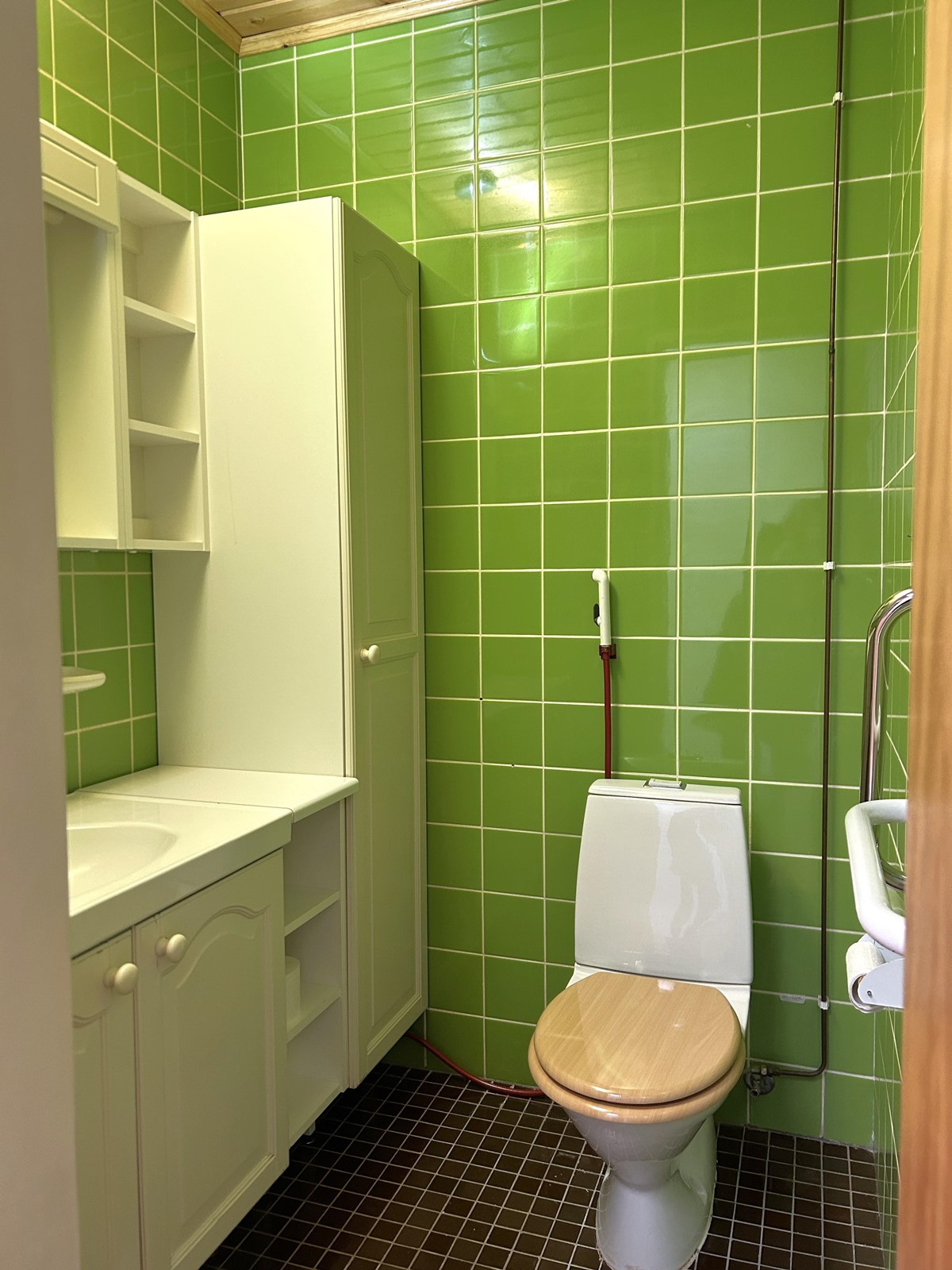 Wc eteisessä