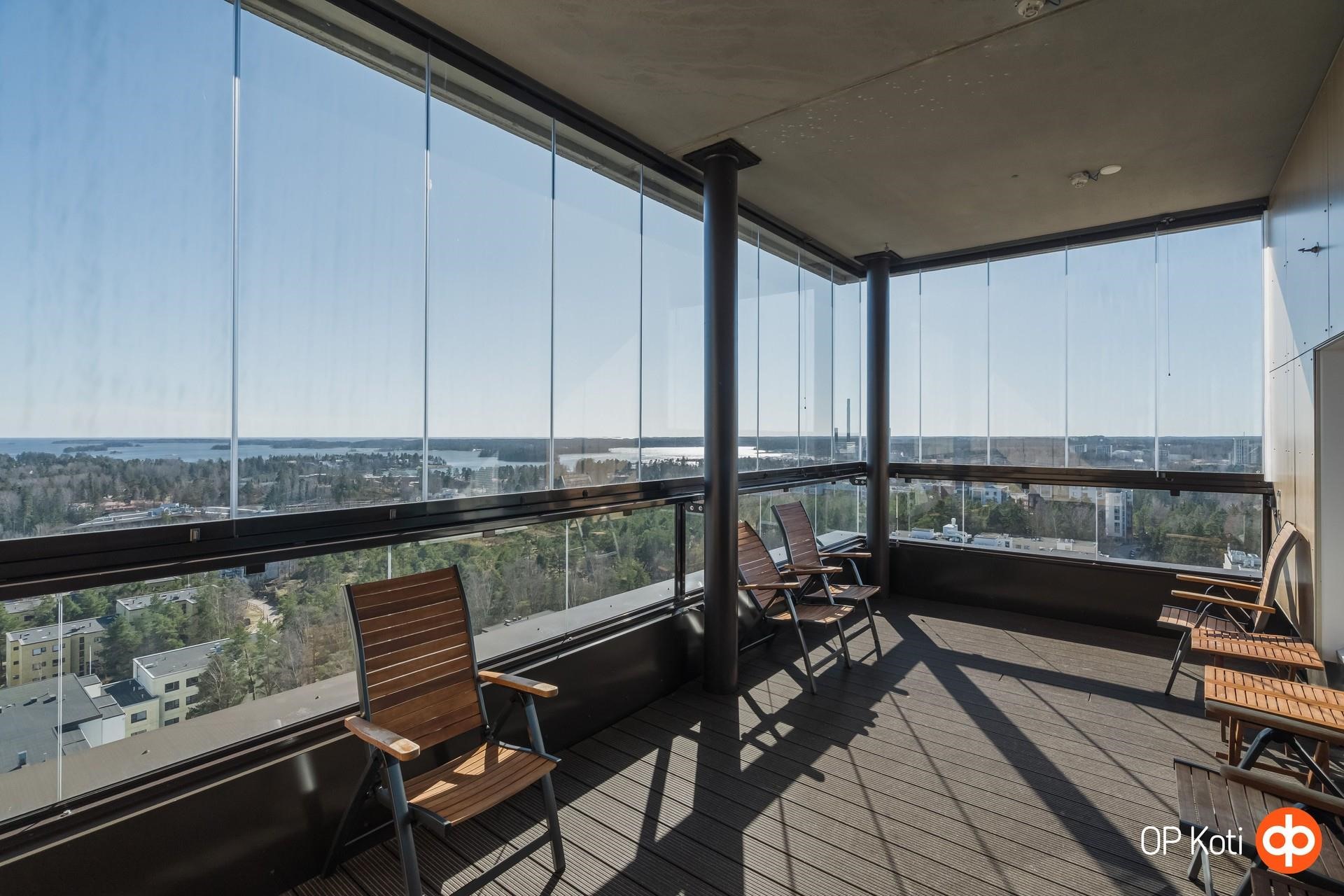 Taloyhtiön kattoterassi