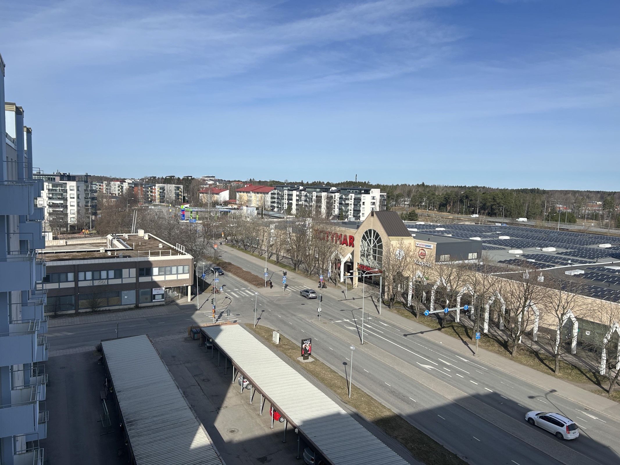 Näkymä parvekkeelta