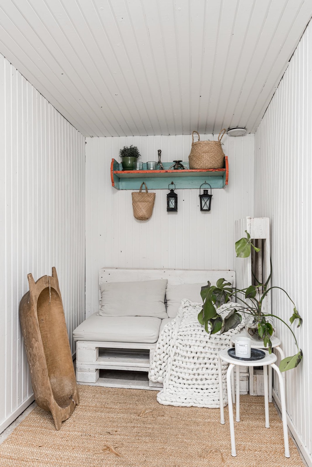 Pihasaunan sisäänkäynti