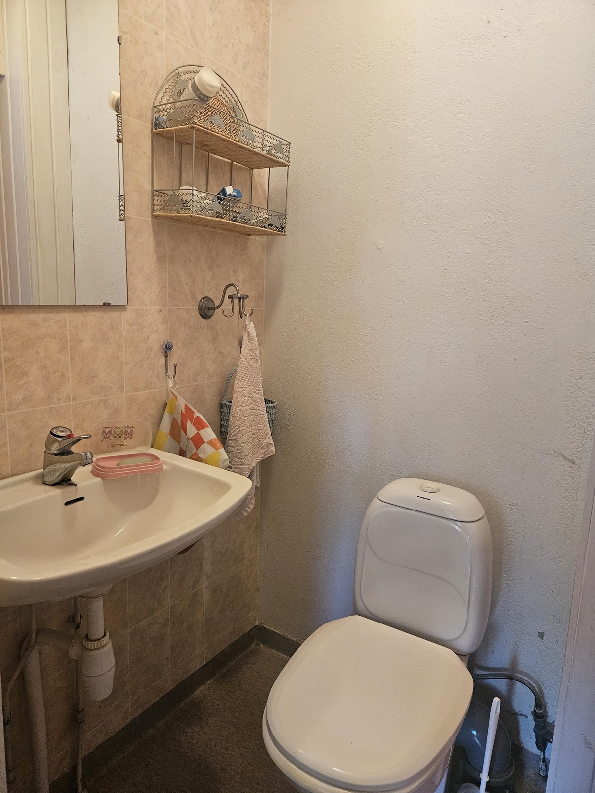 wc keskikerroksessa