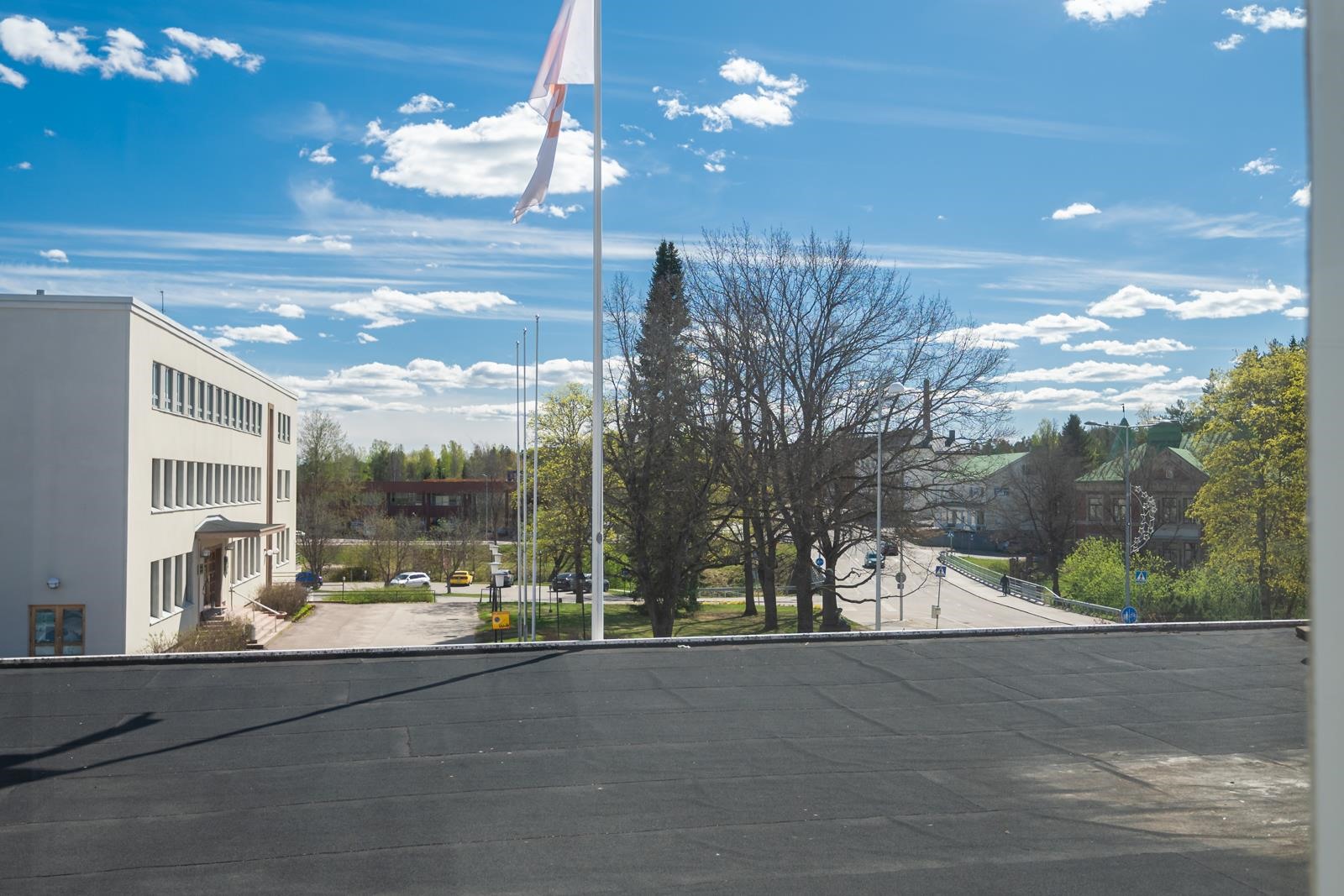 näkymä olohuoneesta