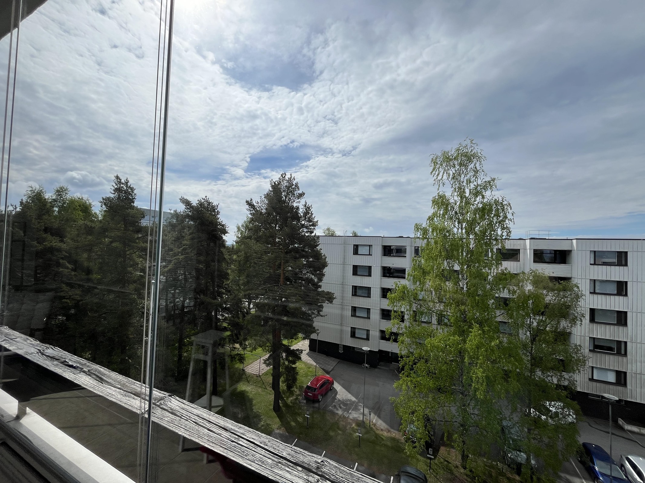 näkymä parvekkeelta