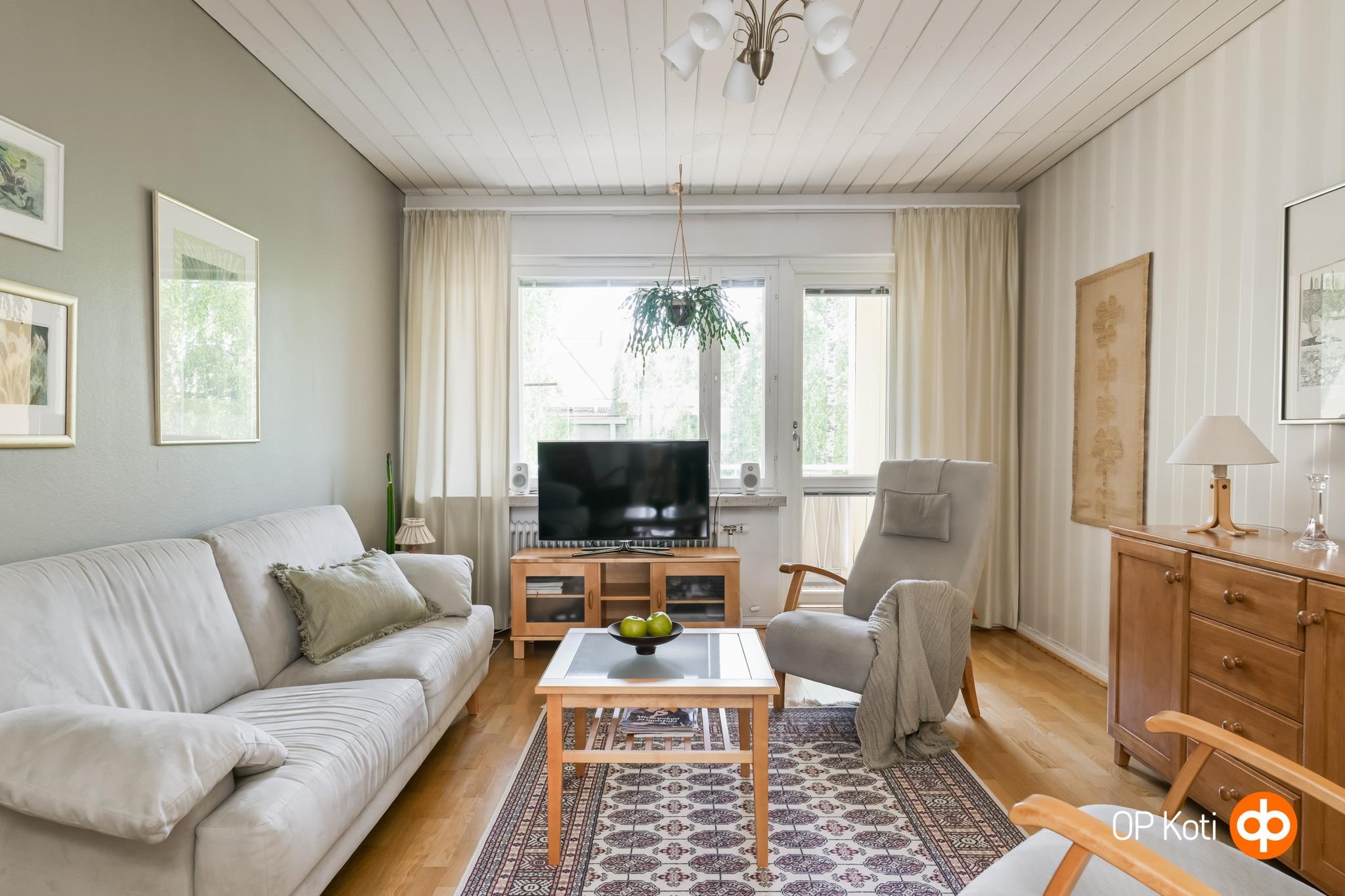 apartment, 4h,k,kph,lasitettu parveke, 89.9 m², Keskusta - Näkymä 6