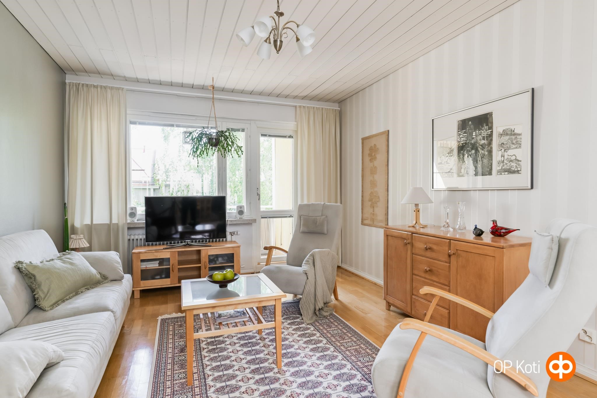 apartment, 4h,k,kph,lasitettu parveke, 89.9 m², Keskusta - Näkymä 5