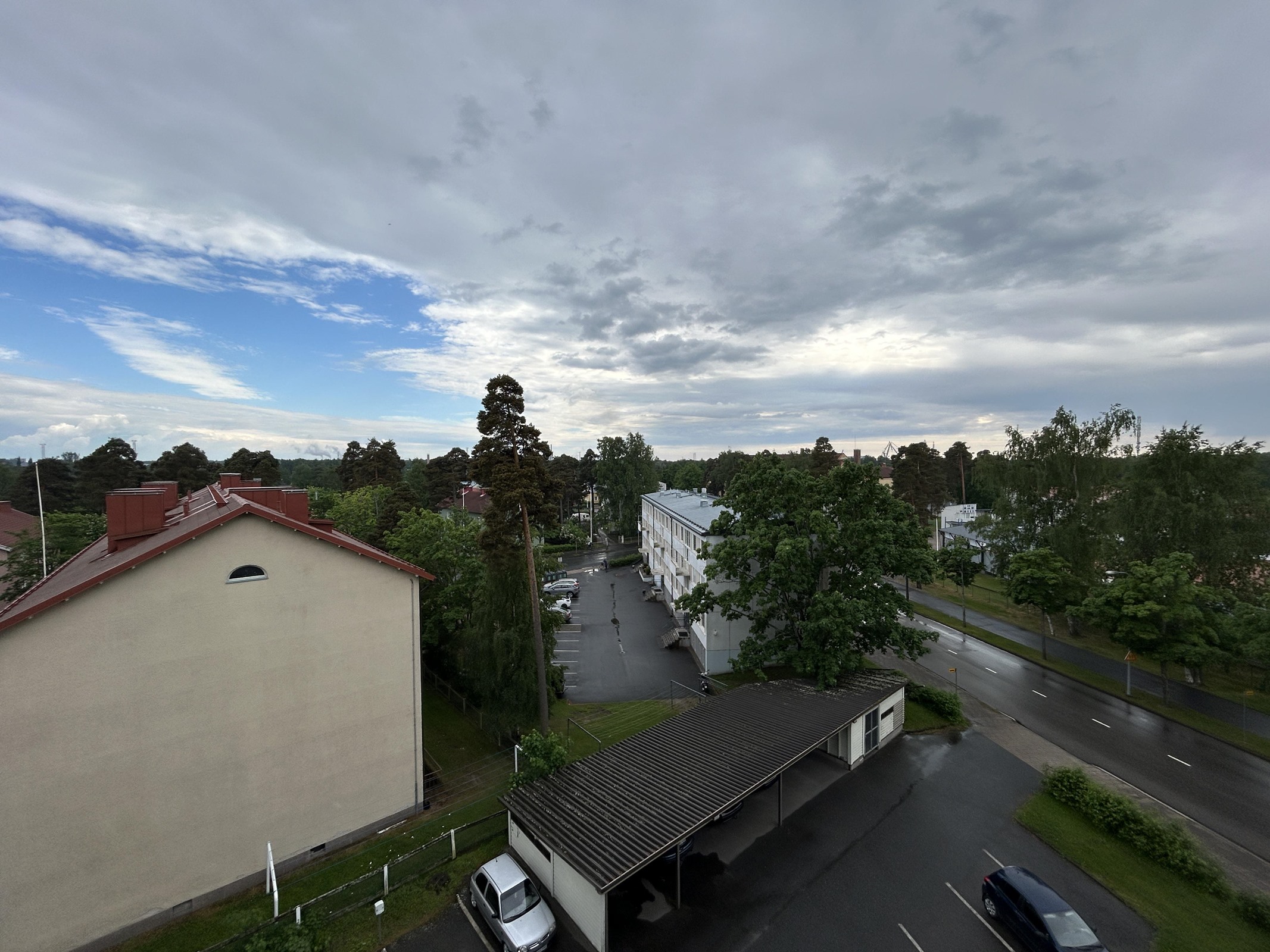 Näkymä parvekkeelta