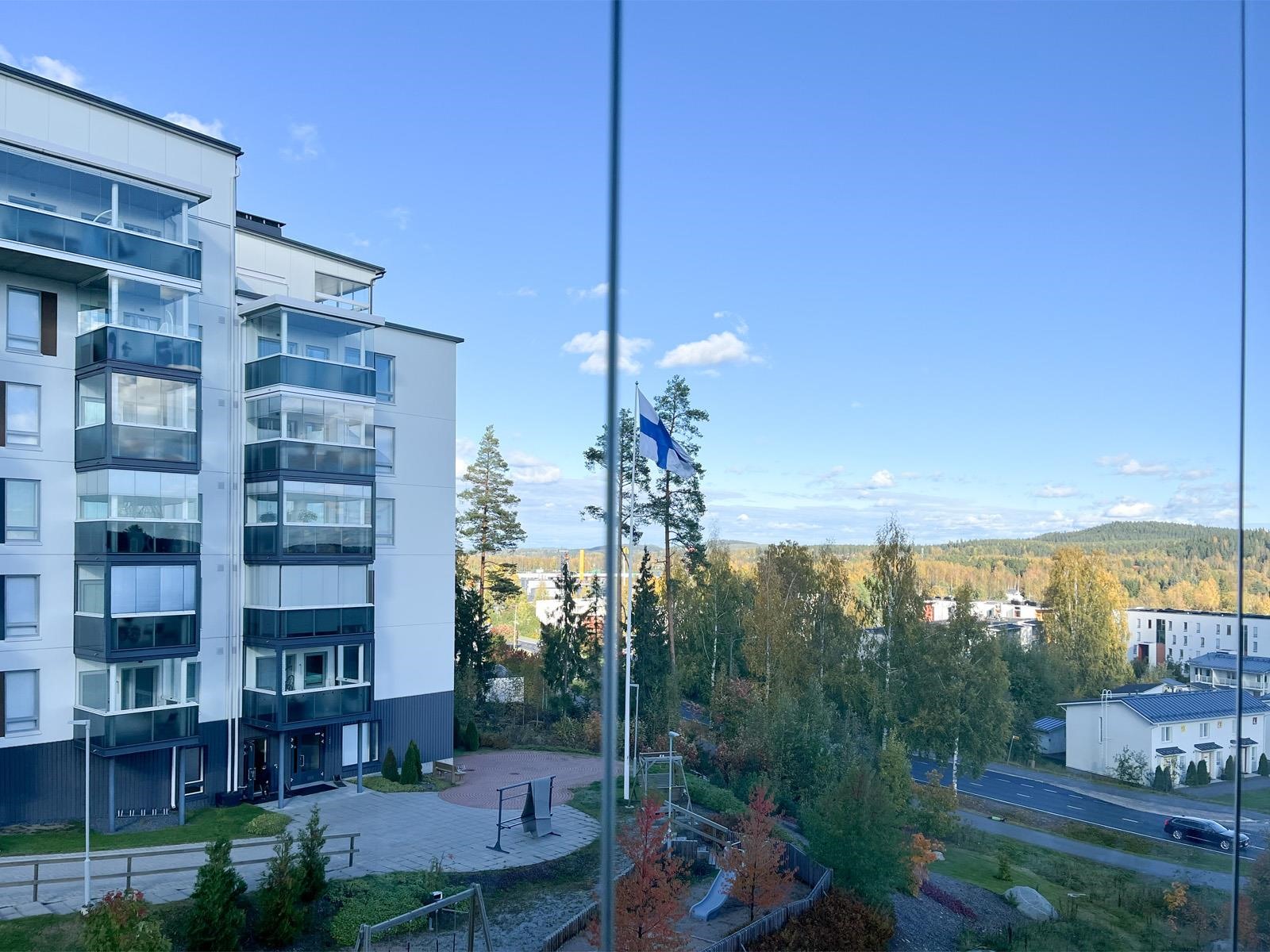 Näkymä parvekkeelta