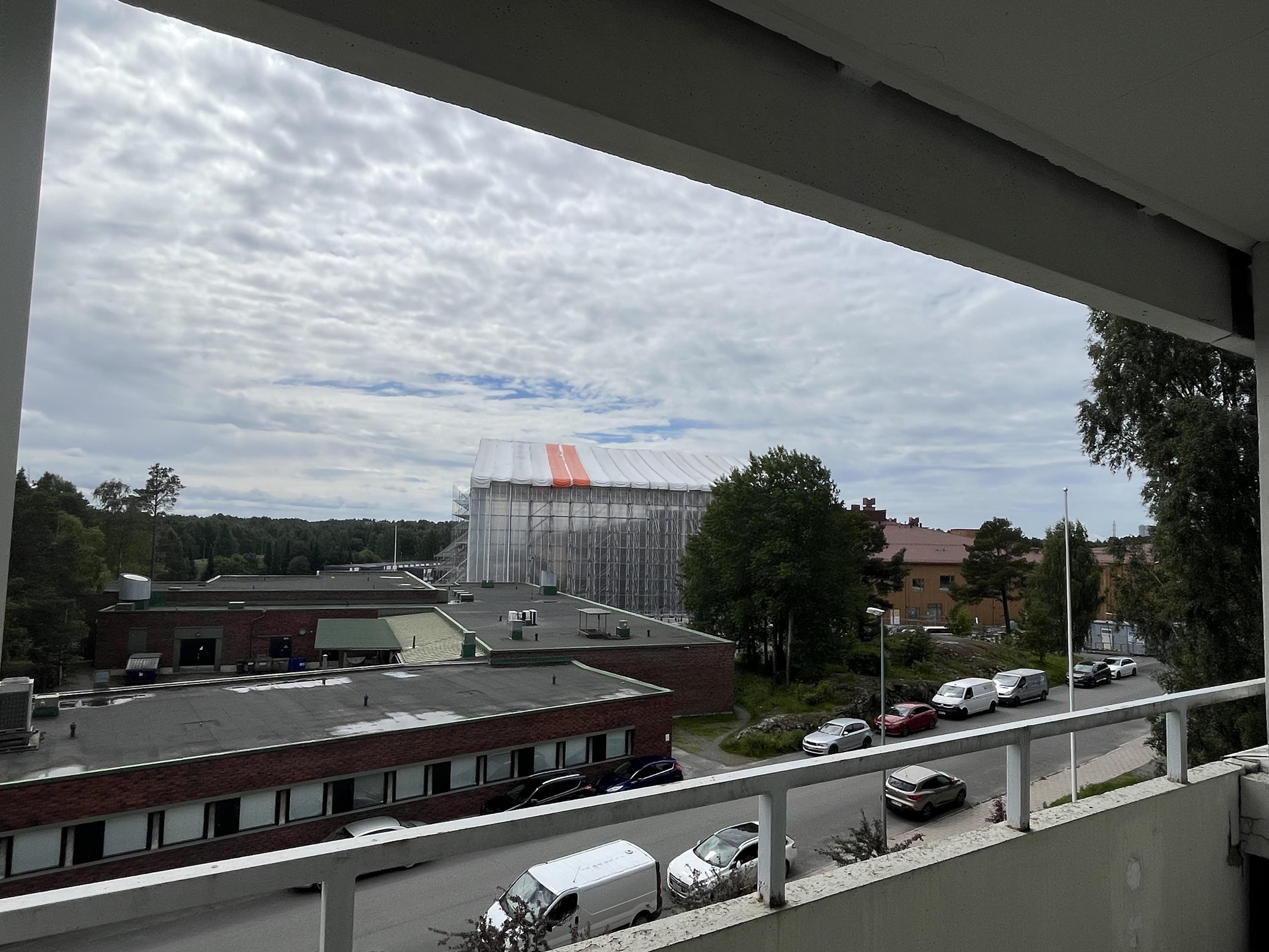 näkymä parvekkeelta