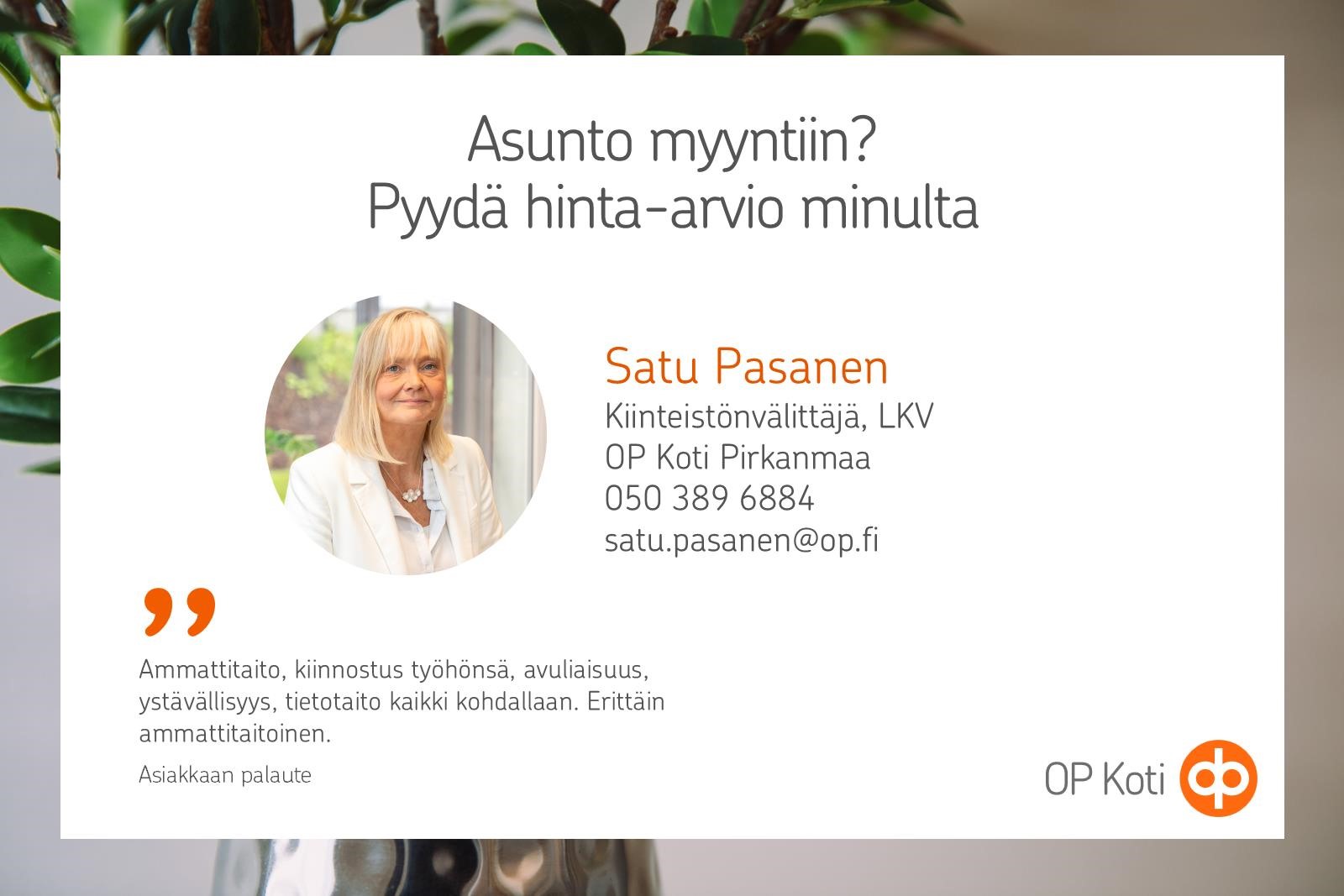 Sovi esittely Satulta p. 050 389 6884