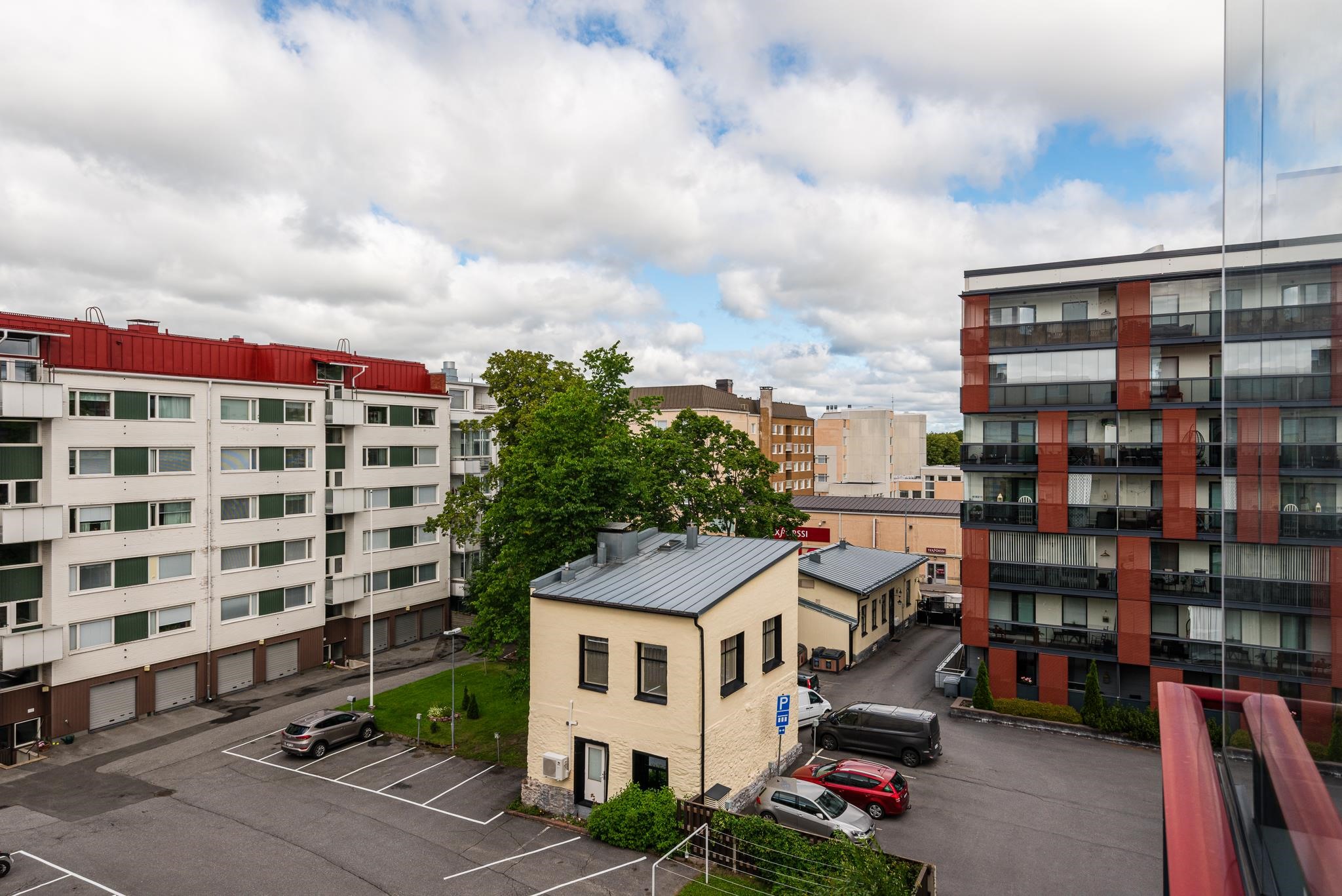 näkymä parvekkeelta