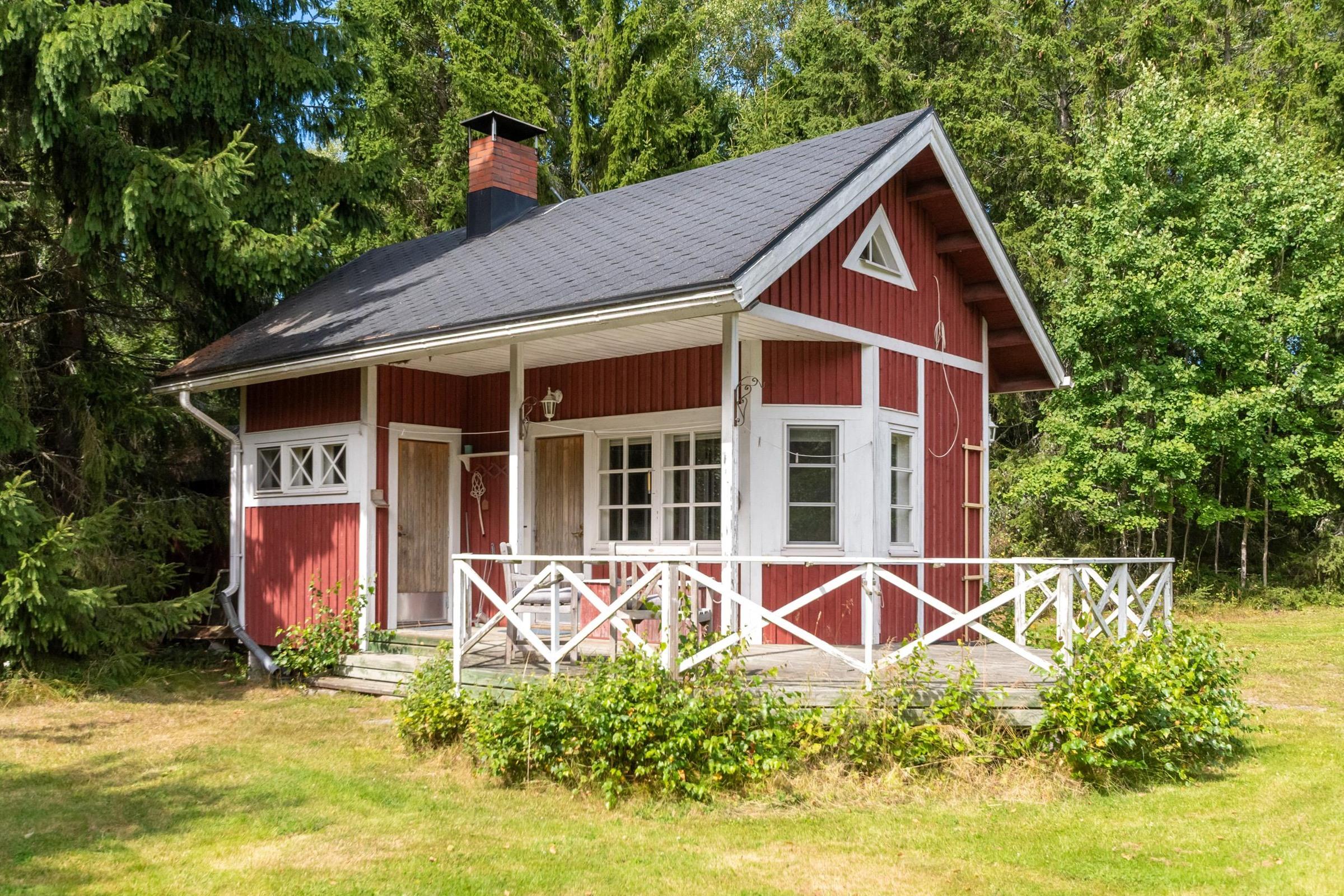 Pihasauna, vierasmaja