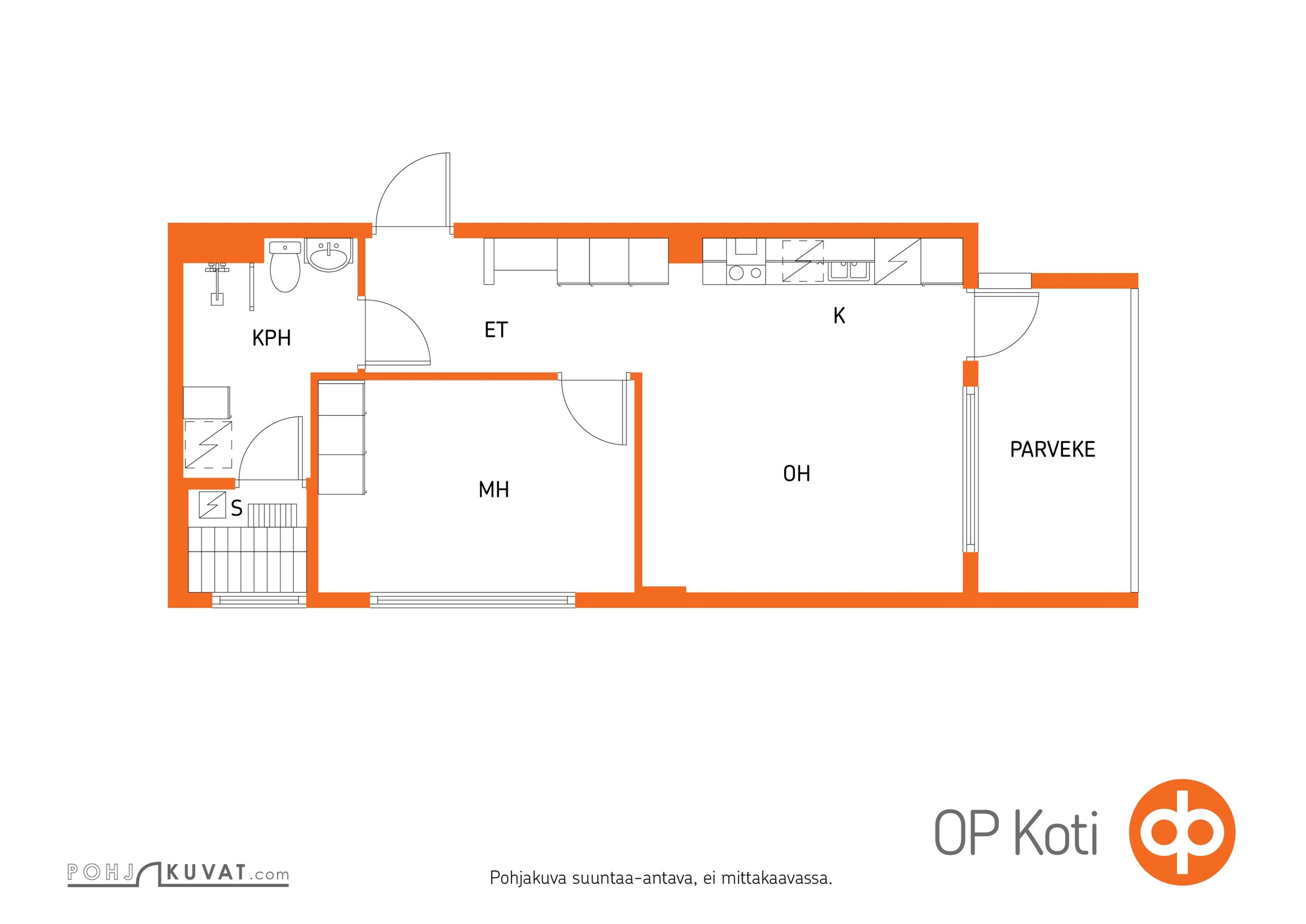 Kerrostalo – Kempele, Ollakka - Näkymä 3