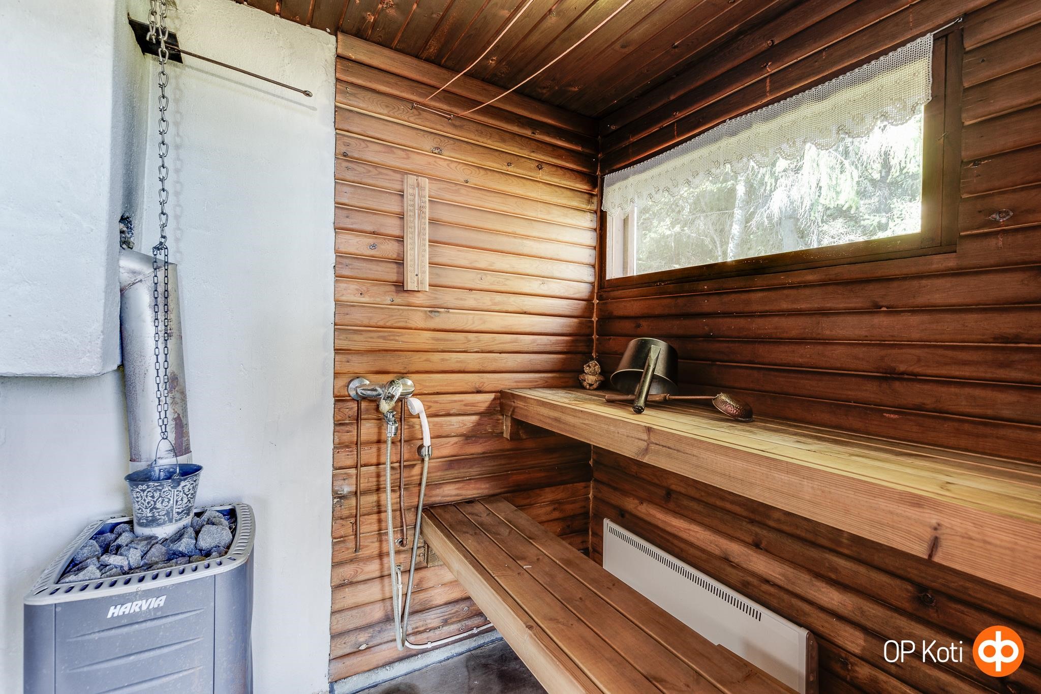 Rantamökin sauna