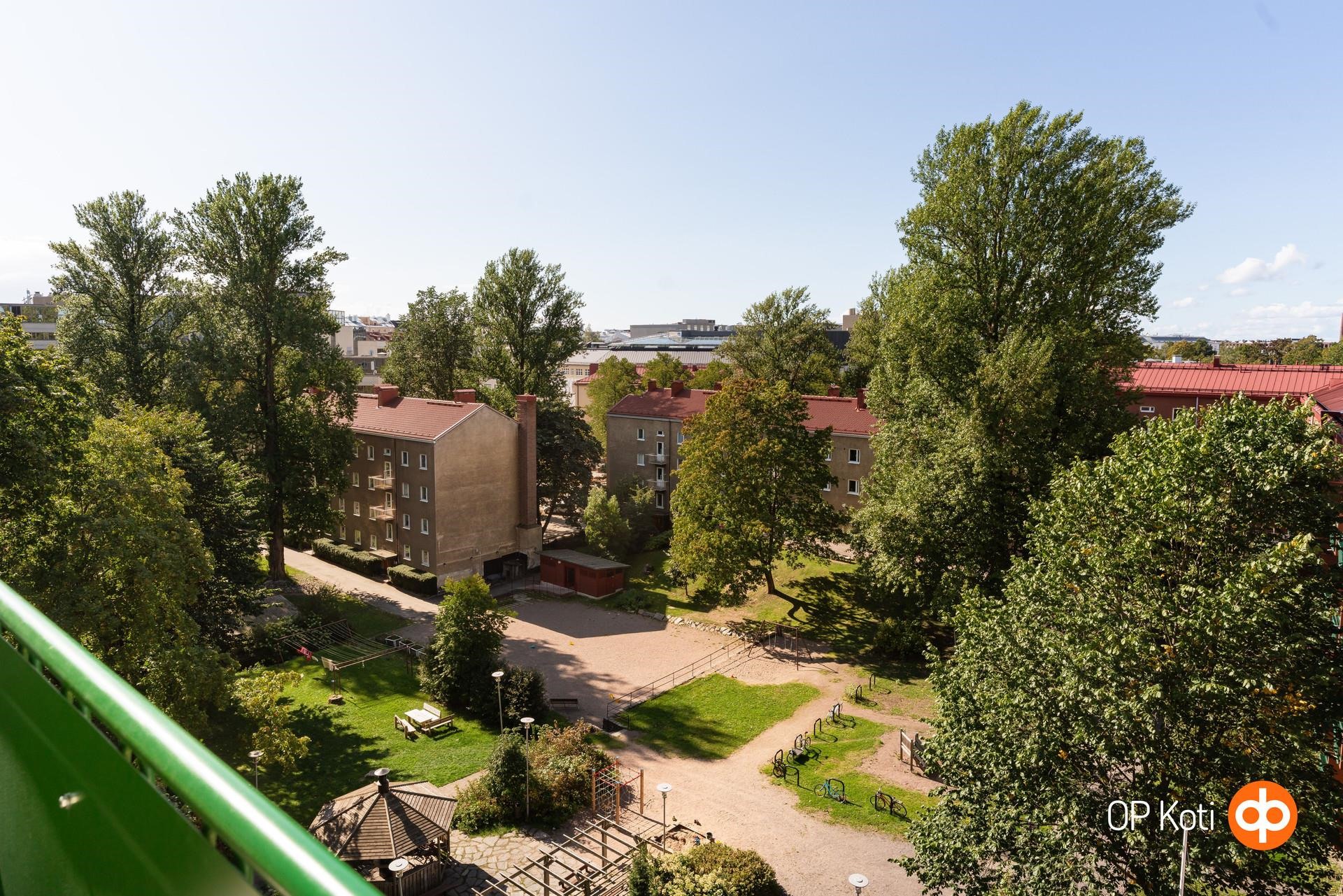 Parvekenäkymää