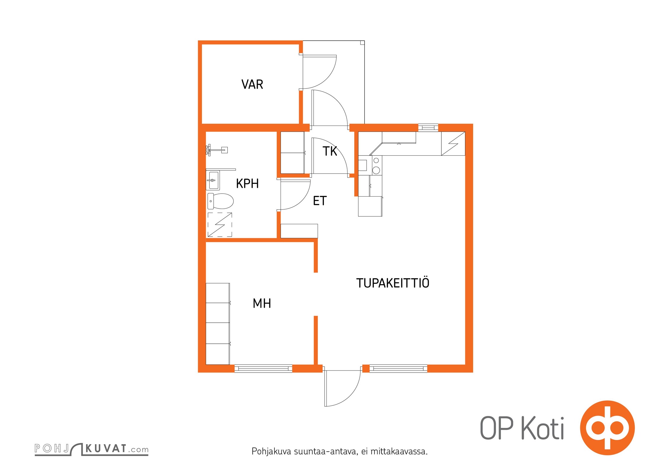 ohjeellinen pohjakuva