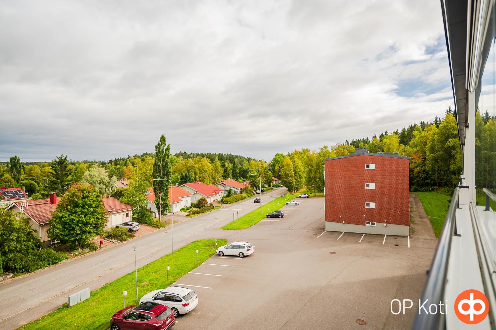 näkymä parvekkeelta