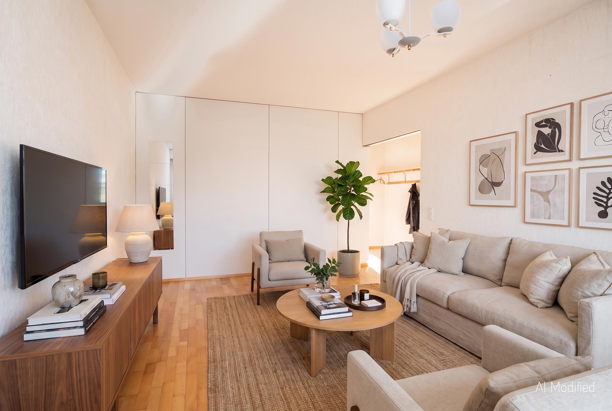Apartament 3 camere, 74 m²