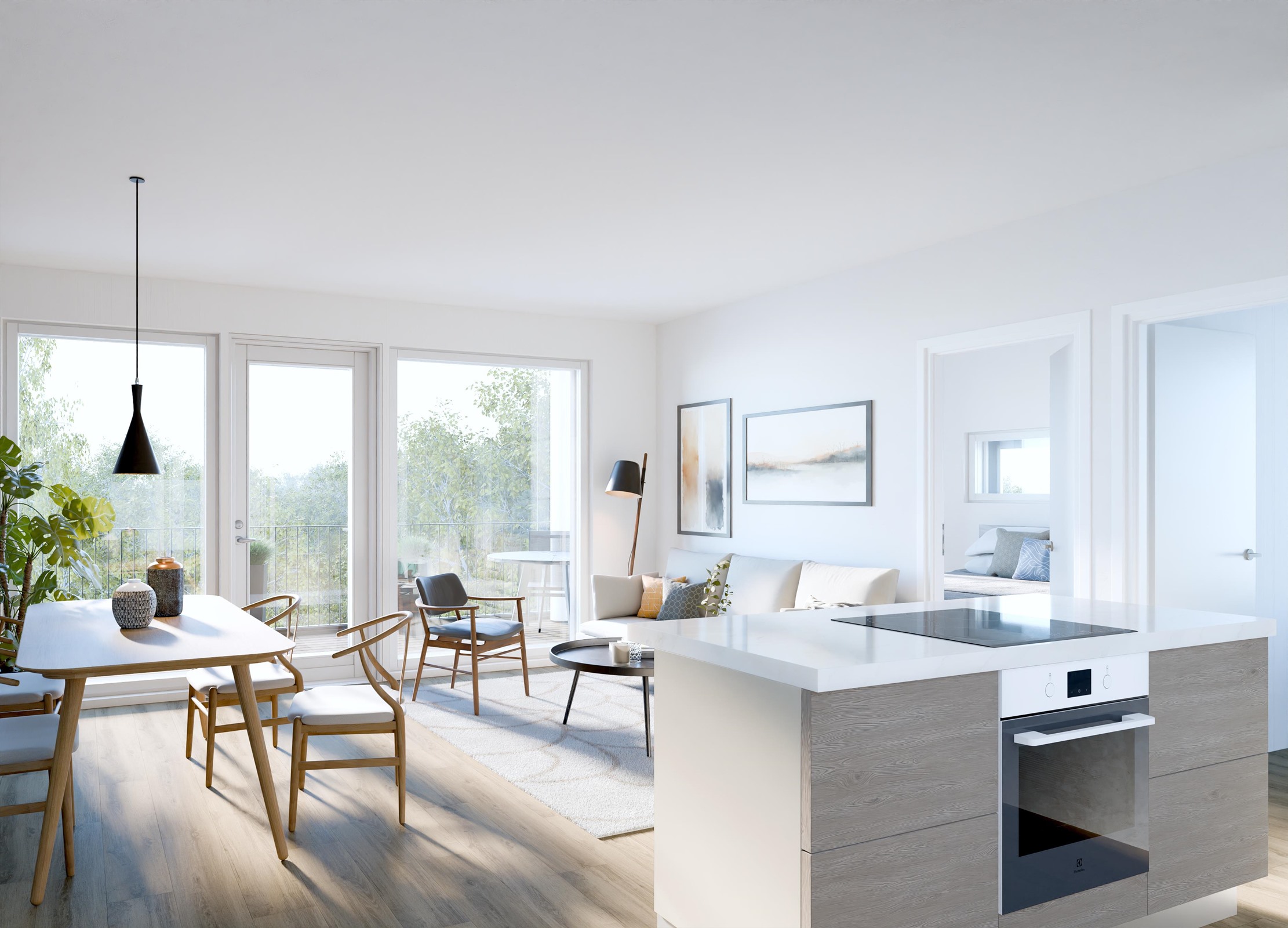 havainnekuva asunnosta