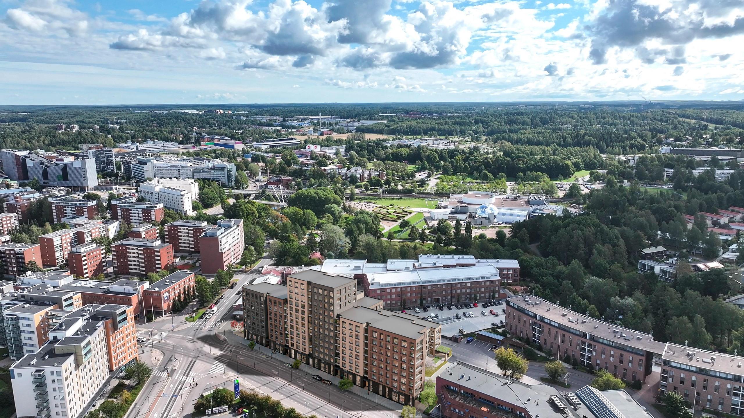 Visualisointikuva, taiteiljan näkemys